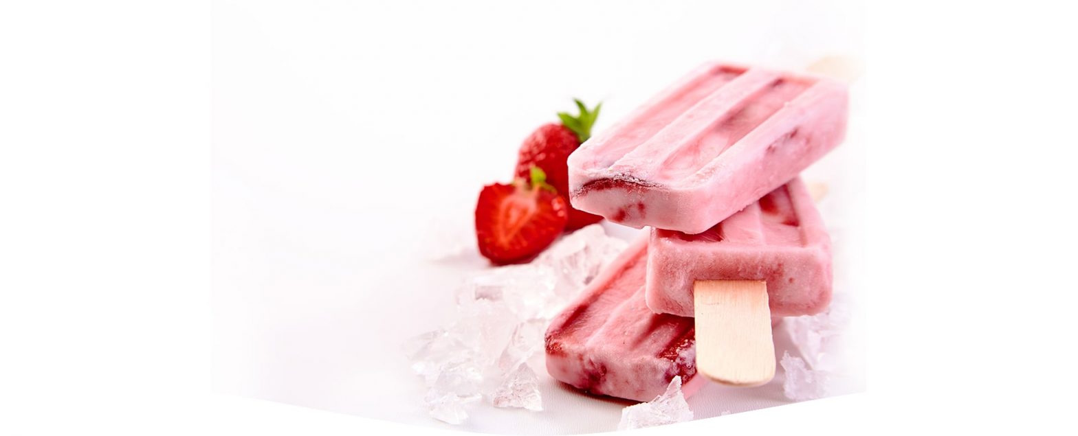 Strawberry Yogurt Popsicles Recipe
