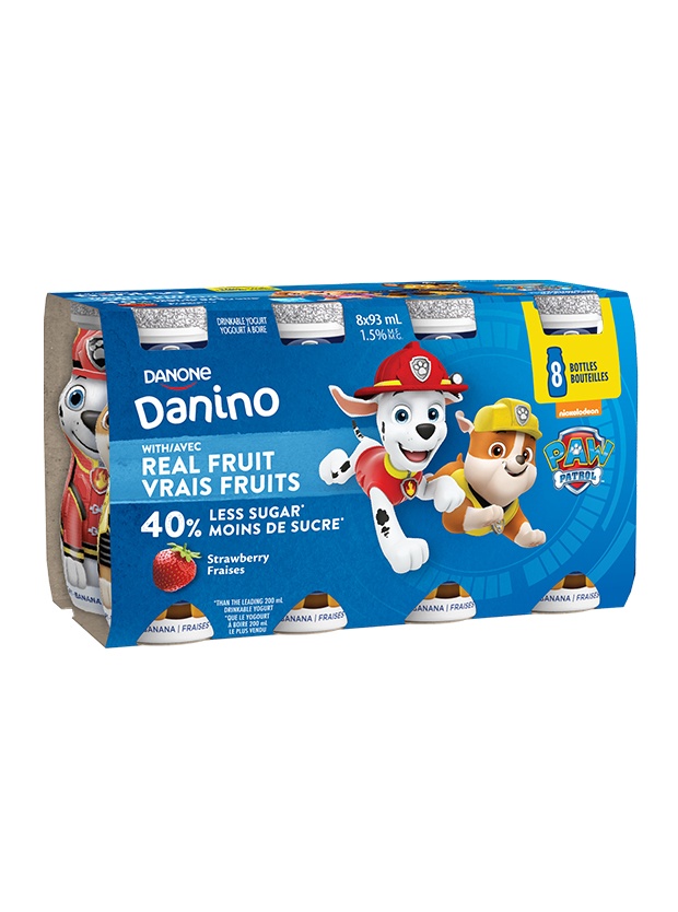 Danino Strawberry Yogurt Drink Danone