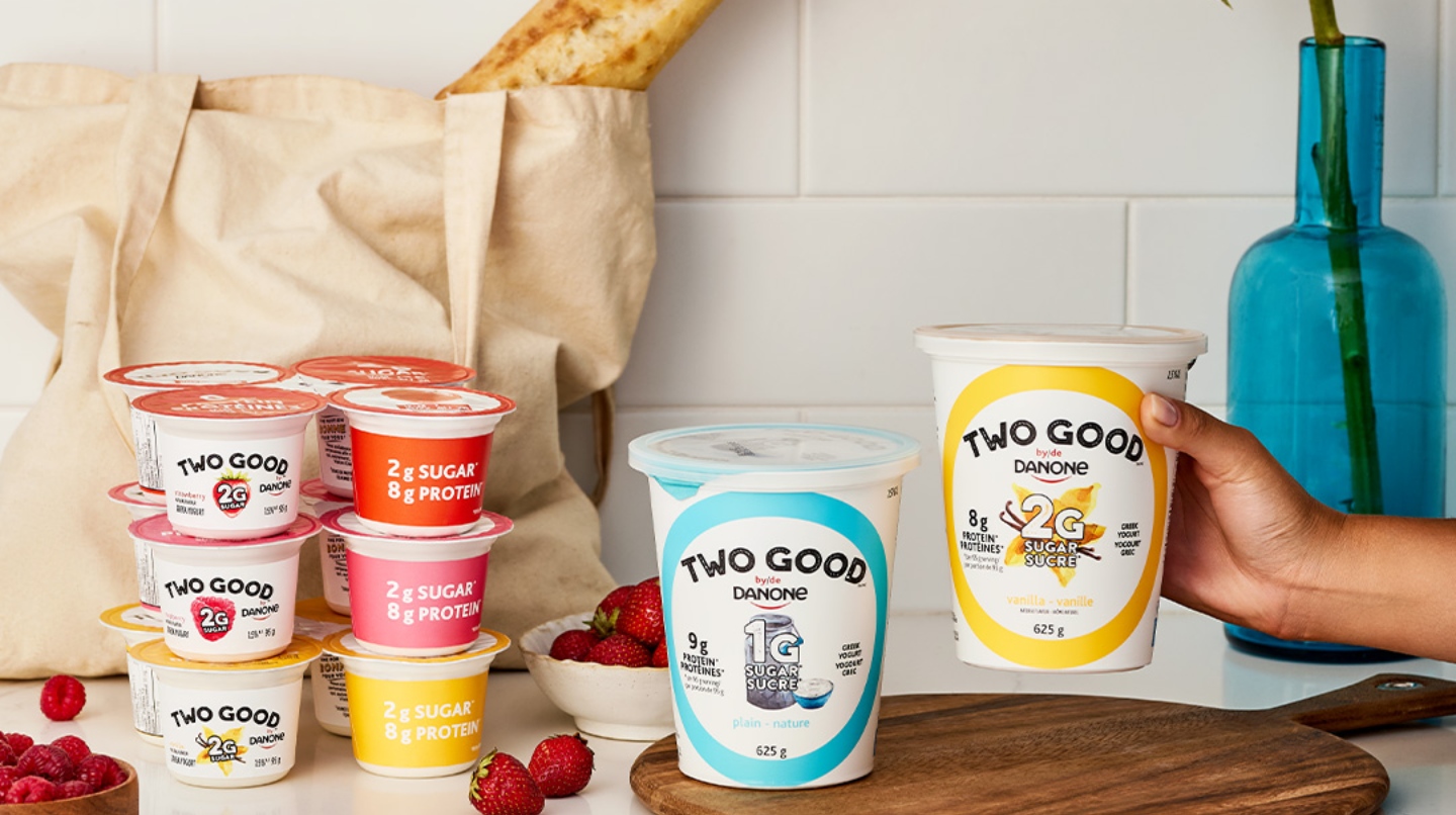 Vanilla Greek Yogurt with Low Sugar