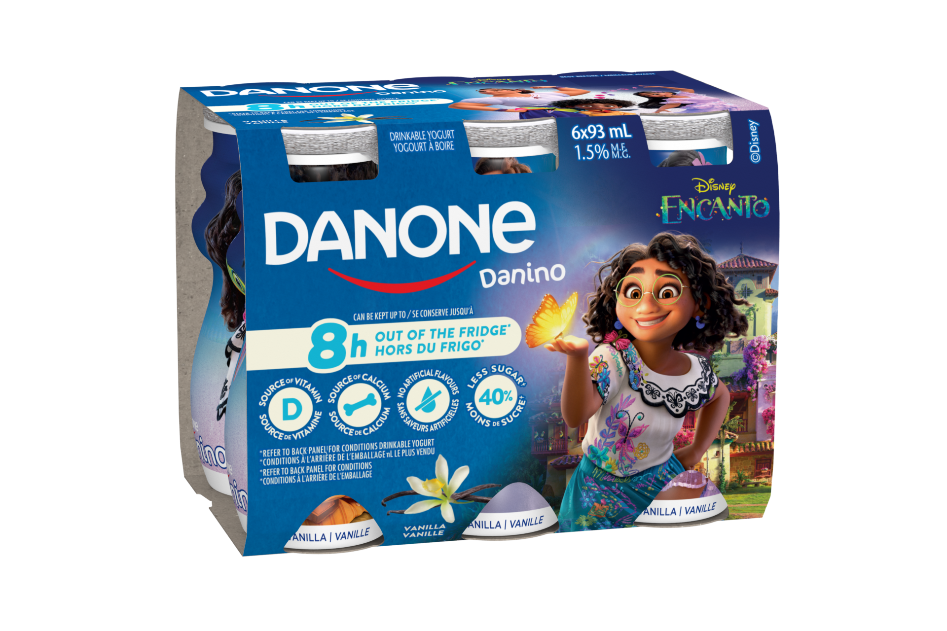 Danino Vanilla Yogurt Drink for Kids Danone