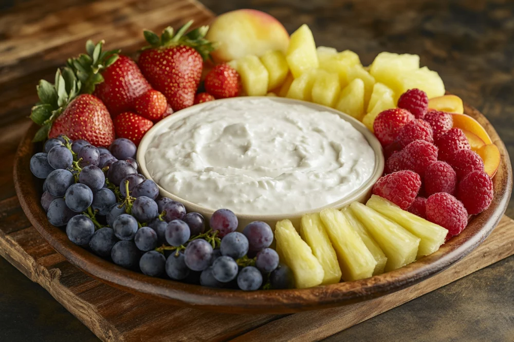 Trempette Facile au Yogourt pour Fruits